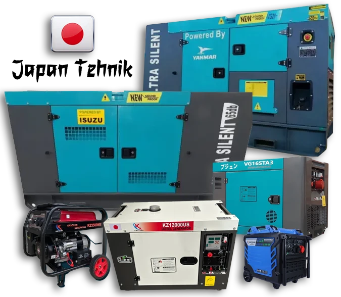Unit Genset Japan Tehnik
