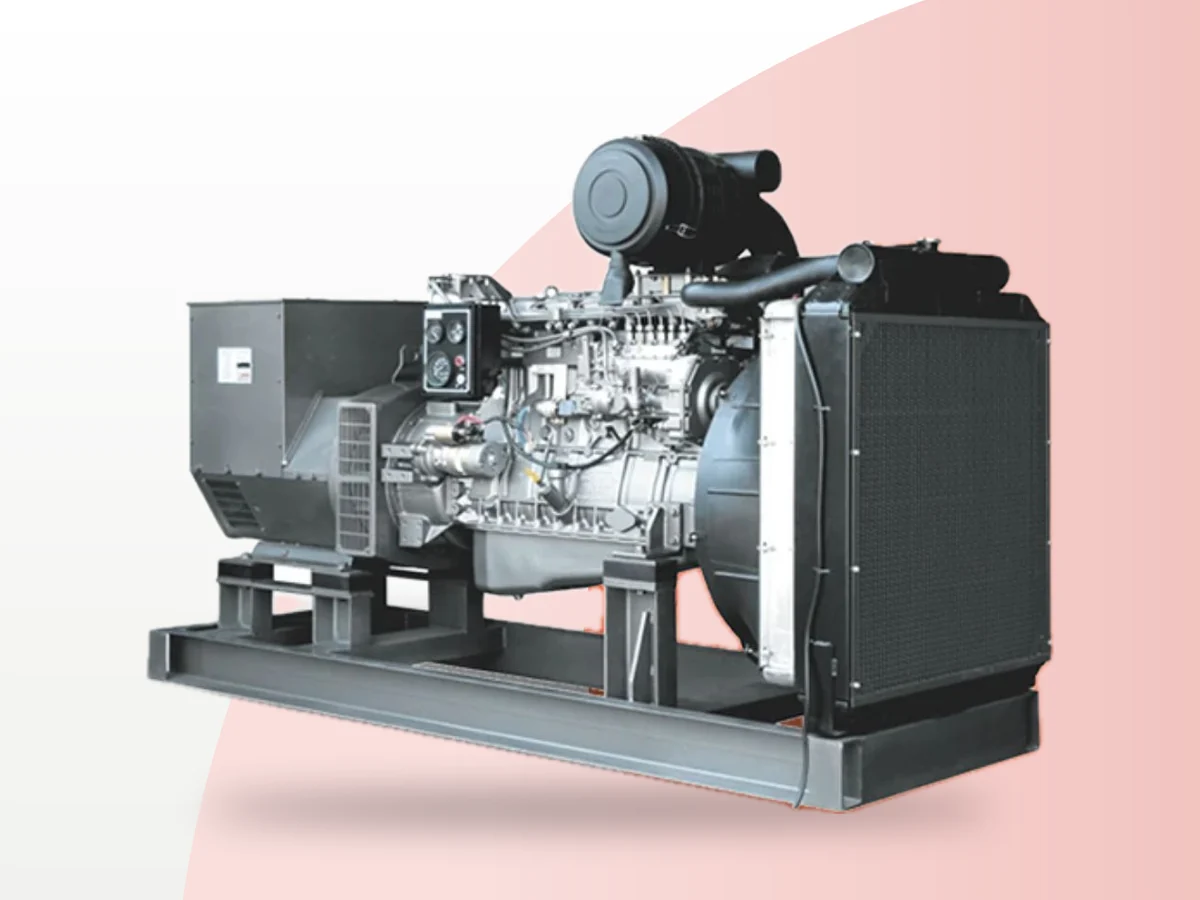 Genset open type kapasitas besar
