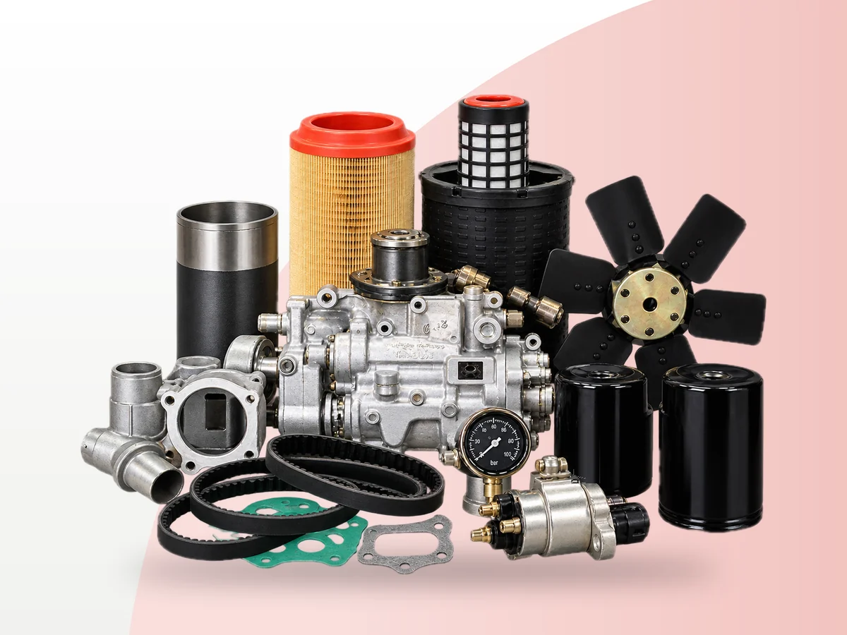 Sparepart original dan service genset